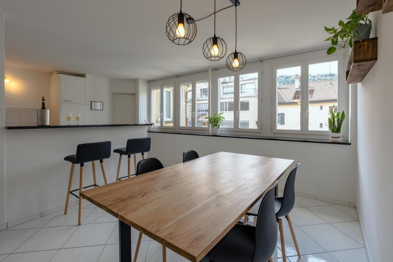 Apartment In The City Center With Free Parking Биль Экстерьер фото